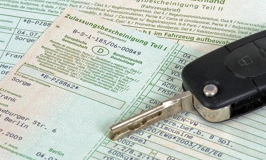 Zulassungsbescheinigung Teil I